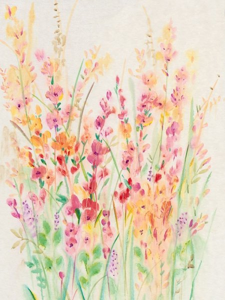 Brilliant Floral I by Tim O'Toole - Hand-Painted Oil Painting Reproduction
