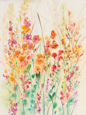 Brilliant Floral II Oil painting by Tim O'Toole