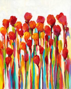 Bursting with Color I by Tim O'Toole Oil Painting