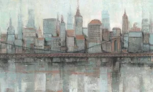 City Center I by Tim O'Toole Oil Painting