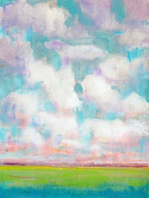 Clouds in Motion I Oil Painting by Tim O'Toole - Contemporary