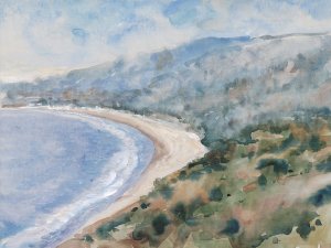 Coastal Mist I by Tim O'Toole Oil Painting