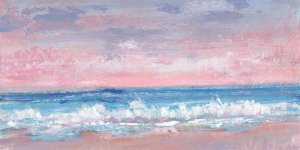 Coastal Pink Horizon I Oil painting by Tim O'Toole