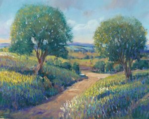 Country Sentrees I Oil painting by Tim O'Toole