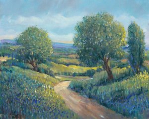 Country Sentrees II Oil painting by Tim O'Toole