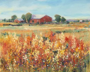 Country View II Oil Painting by Tim O'Toole - Contemporary