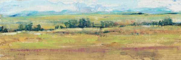 Distant Treeline Panel II by Tim O'Toole - Hand-Painted Oil Painting Reproduction