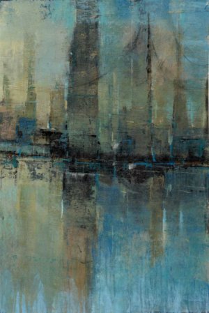Downtown I by Tim O'Toole Oil Painting
