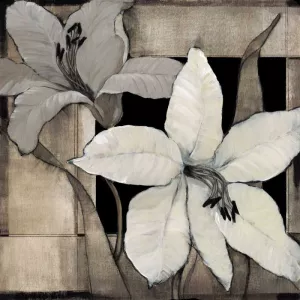 Dramatic Lily Grid II by Tim O'Toole Oil Painting