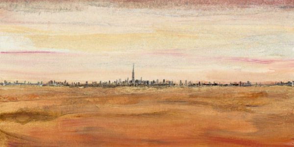 Main Product Photo of Dubai Landscape II Painting by Tim O'Toole