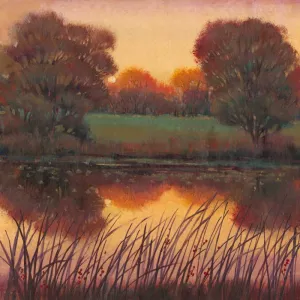 Early Evening I Oil Painting by Tim O'Toole - Contemporary