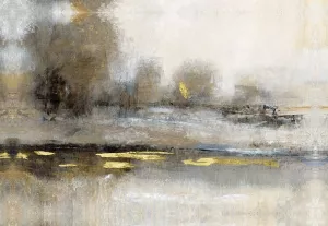 Embellished Gilt Landscape II by Tim O'Toole Oil Painting