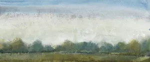 Ethereal Landscape II Oil Painting by Tim O'Toole - Contemporary