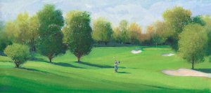 Fairway Shot I by Tim O'Toole Oil Painting