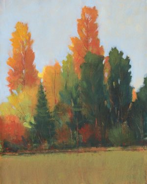 Fall Colors I by Tim O'Toole Oil Painting