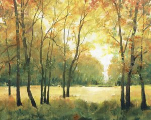 Fall Retreat II by Tim O'Toole Oil Painting