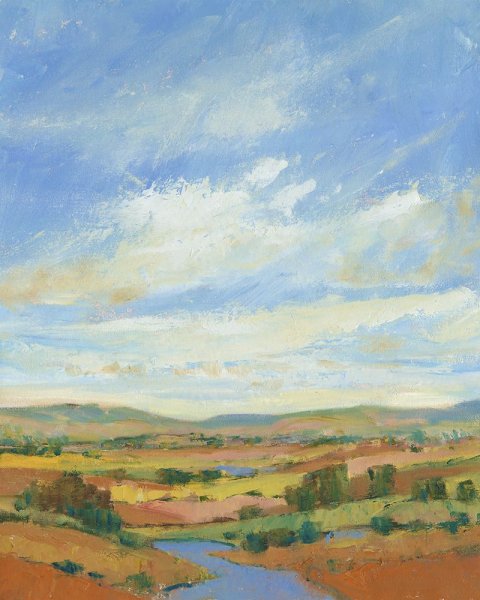 Fertile Land I by Tim O'Toole - Hand-Painted Oil Painting Reproduction