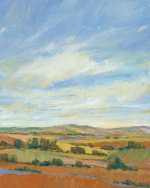 Fertile Land II Oil painting by Tim O'Toole