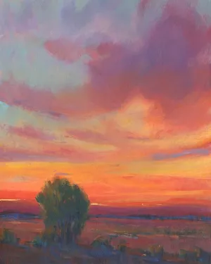 Fire in the Sky II by Tim O'Toole Oil Painting