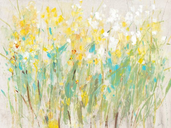 Floral Cluster II by Tim O'Toole - Hand-Painted Oil Painting Reproduction