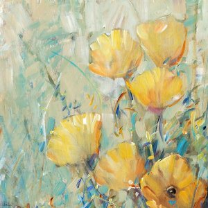 Floral Expression II by Tim O'Toole Oil Painting