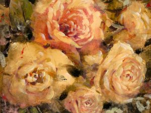 Floral in Bloom II by Tim O'Toole Oil Painting