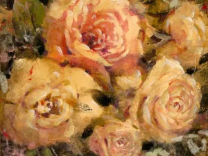 Floral in Bloom II by Tim O'Toole Oil Painting