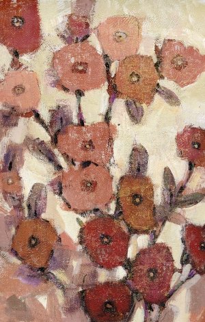 Floral Patterns II by Tim O'Toole Oil Painting