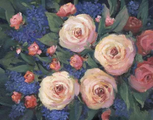Floral Touch II by Tim O'Toole Oil Painting