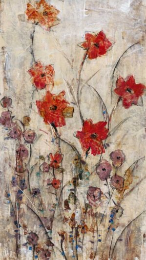 Floral Wash II by Tim O'Toole Oil Painting