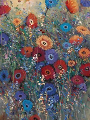 Flower Patch II by Tim O'Toole Oil Painting