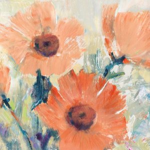 Flowers in Bloom I by Tim O'Toole Oil Painting