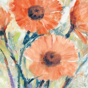 Flowers in Bloom II by Tim O'Toole Oil Painting