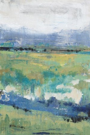 Front Range View I Oil Painting by Tim O'Toole - Contemporary