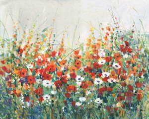 Garden in Bloom II by Tim O'Toole Oil Painting