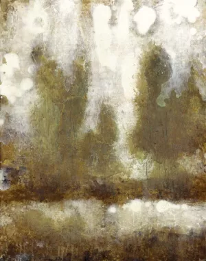 Gilded Tree Silhouette I by Tim O'Toole Oil Painting