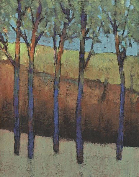 Glimmer in the Forest I by Tim O'Toole - Hand-Painted Oil Painting Reproduction