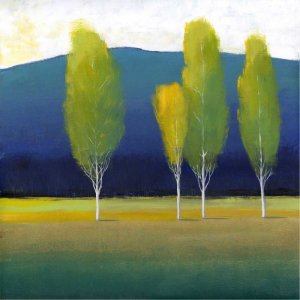 Glowing Trees I by Tim O'Toole Oil Painting