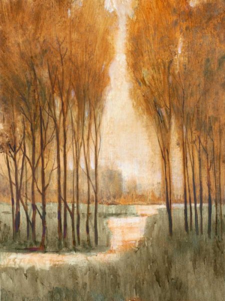 Main Product Photo of Golden Forest I Painting by Tim O'Toole