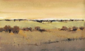 Golden Pasture I by Tim O'Toole Oil Painting