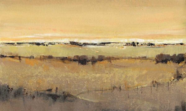 Golden Pasture II by Tim O'Toole - Hand-Painted Oil Painting Reproduction