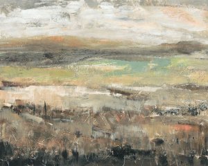 Grassland Showers I by Tim O'Toole Oil Painting