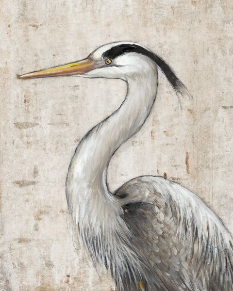 Main Product Photo of Grey Heron II Painting by Tim O'Toole