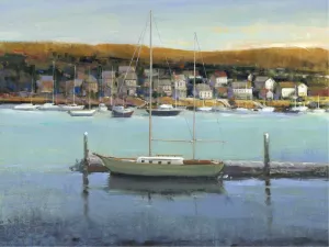 Harbor View II Oil Painting by Tim O'Toole - Contemporary