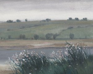 Hazy Morning II Oil Painting by Tim O'Toole - Contemporary