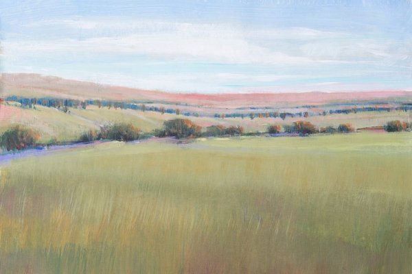 Hill Country I by Tim O'Toole - Hand-Painted Oil Painting Reproduction