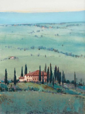 Hill Top Vista II by Tim O'Toole Oil Painting