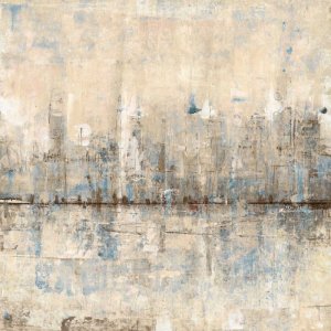 Impressionist Skyline I by Tim O'Toole Oil Painting