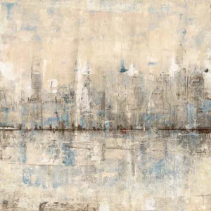 Impressionist Skyline I Oil Painting by Tim O'Toole - Contemporary