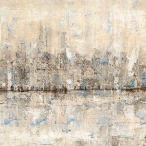 Impressionist Skyline II by Tim O'Toole Oil Painting